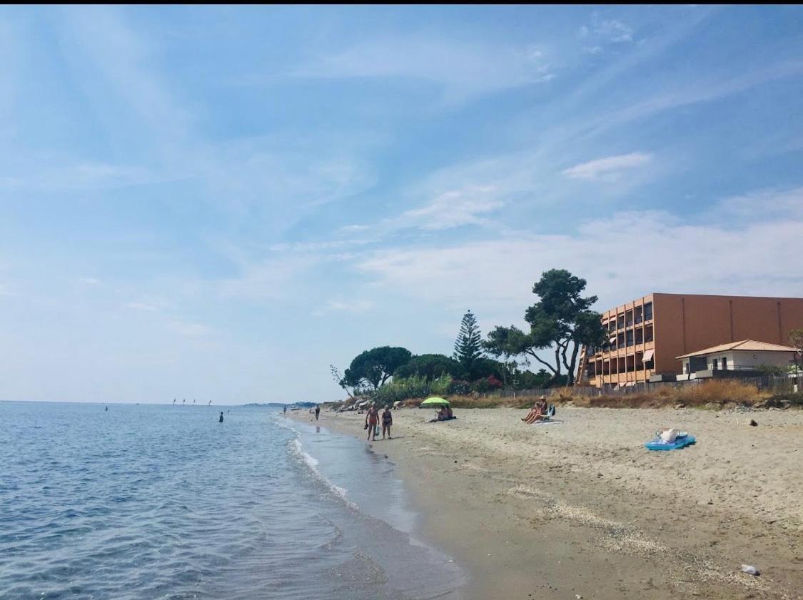 Residence Santa Lucia, Studio Avec Piscine , Vue Mer Et Pied Dans L'Eau , Moriani-Plage Kültér fotó